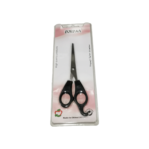 Divina  ديفينا مقص شعر كبير بيد بلاستيك أسود ART-55