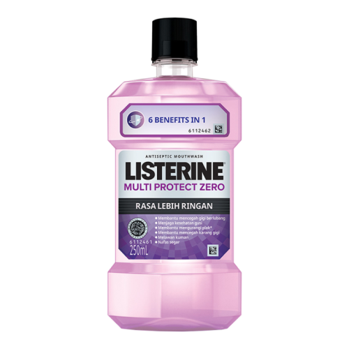 غسول الفم ليسترين ملتي بروتكت زيرو  _ 250 مل    LISTERINE