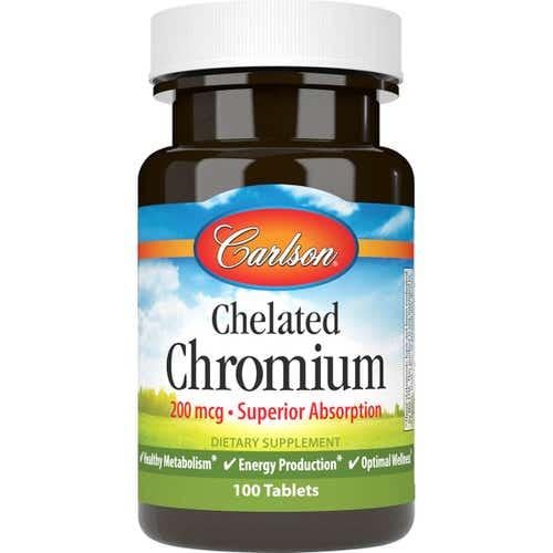 كارلسون كروم 200 مكجم  _ 100 قرص. Carlson