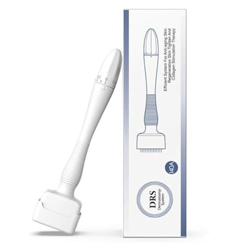 جهاز ديرما ستامب للوجه والجسم 100A من دي ار اس   أداة وخز دقيقة لتجديد البشرة وتحفيز الكولاجين    DRS