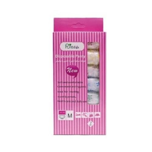 كلوتات للدورة الشهرية من بيور لايف مقاس  _ 7 قطع  purelife/.  M