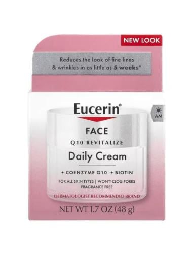 يوسيرين Q10 كريم مضاد لتجاعيد الوجه خالي من العطور  _ 48 جم. Eucerin