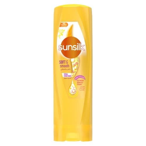صنسيلك بلسم نعومة للشعر الجاف 350 مل.  sunsilk