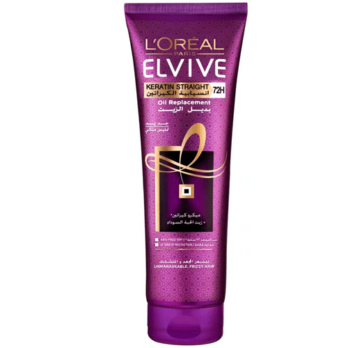 بديل الزيت ايلفيف انسيابية الكيراتين من لوريال باريس  - 300 مل Loreal paris