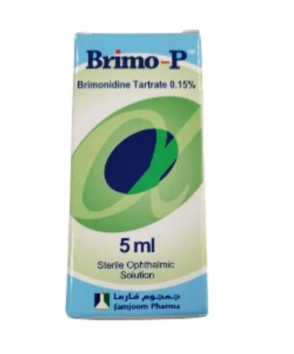 بريمو-ب بريمو - ب نقط للعين _  5 مل.    % Brimo _ p Brimonidine tartrate 0.15