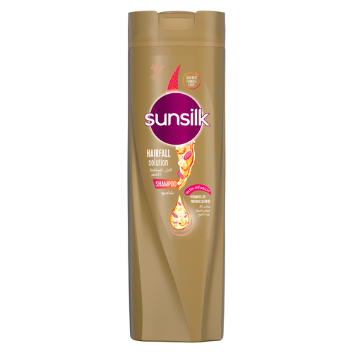 صنسيلك شامبو الحل لمشاكل تساقط الشعر 400 مل.  sunsilk