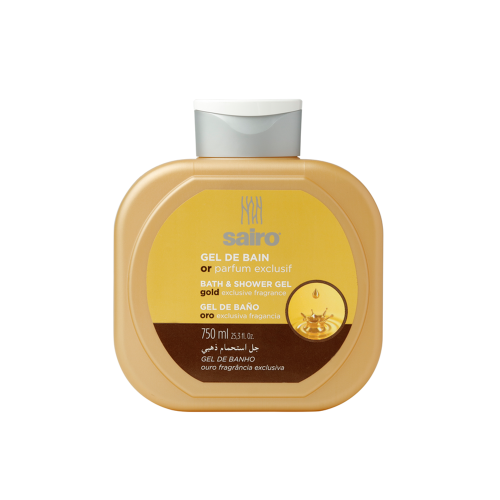 سايرو جل استحمام ذهبي 750 مل | SAIRO SHOWER GEL GOLD 750 ML