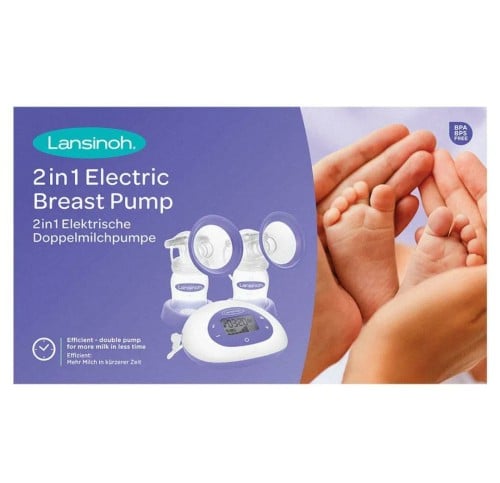 لانسينو - مضخة الثدي الكهربائية 2 في 1    Lansinoh