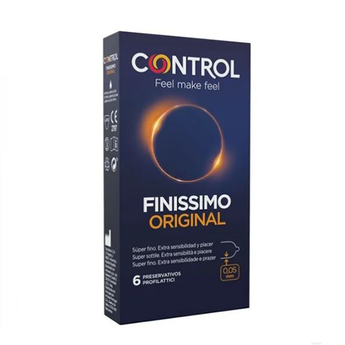 كونترول فينيسيمو الواقي الذكري الأصلي _ 6 قطع    Control