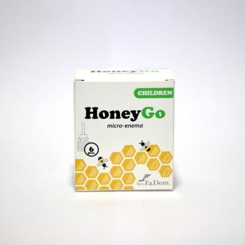 هوني جو، للأطفال، حقنة شرجية صغيرة - 6 قطع.  Honeygo, Children