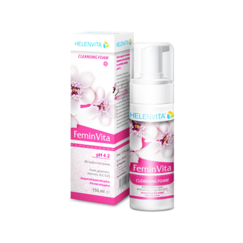 هيلين فيتا فيمن فيتا كلينسنغ فوم - رغوة للتنظيف 150 مل.   Helenvita feminvita