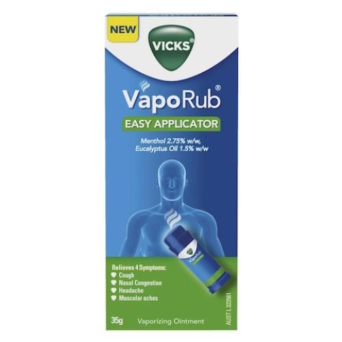 فيكس فابوراب مرهم سهل الاستخدام  لتخفيف أعراض السعال واليرد _  35 جرام. Vicks