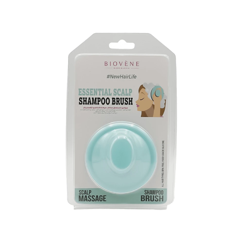 بيوفين فرشاة الشامبو للراس - اخضر.  Biovène