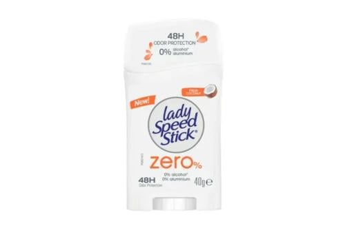 ليدي سبيد ستيك زيرو مزيل العرق بجوز الهند 40 جم   Lady speed stick