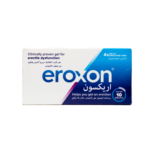 اريكسون 300 ملغ  جل لضعف الانتصاب  _ 4 أنابيب | EROXON GEL FOR EREC