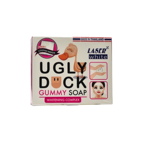 صابون علكة البطة المبيض من ليزر وايت 100جرام Laser white