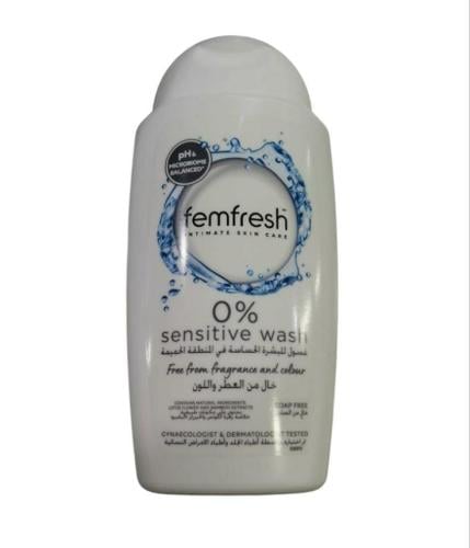 فيم فريش غسول خالي من العطور بخلاصة زهرة اللوتس والبامبو للمنطقة الحميمية  _ 250 مل.   femfresh
