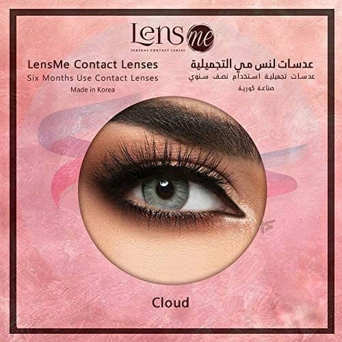 عدسات ملونة من لانس مي - كلاود _ 6  شهور  LENS ME Cloud