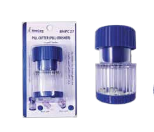 Rite care ريتيكير مطحنة حبوب مع حافظة الدواء موديل BNPC27