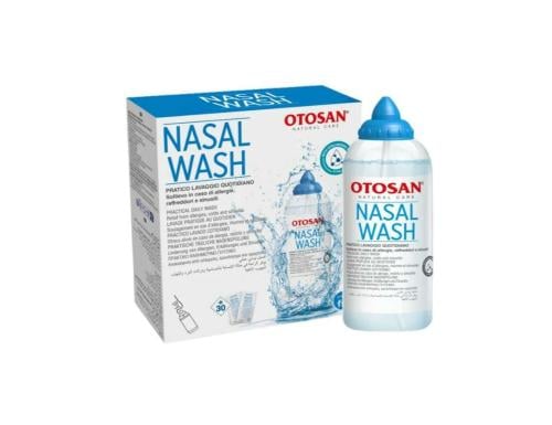 أوتوسان غسول للأنف مع الهيالورونيك   _ بخاخ + 30 كيس  otosan