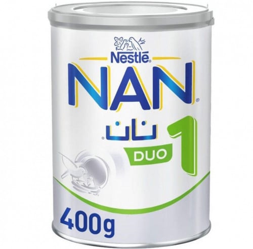 نان حليب أطفال  ديو رقم (1) مناسب من الولادة حتى 6 أشهر _ 400  جرام.  Nestle