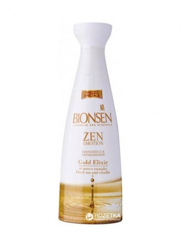 سائل الاستحمام بالشاي الاسود والفانيلا من بيونسين _ 500 مل Bionsen