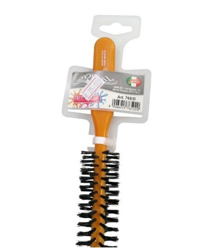 فرشاة شعر صغيرة دائرية الشكل من بوريل 765/D زهري.  boreal