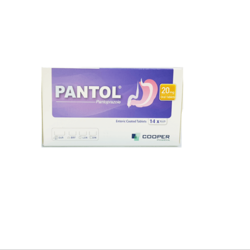 بانتول 20 مجم  _ 14 قرص.  Pantol