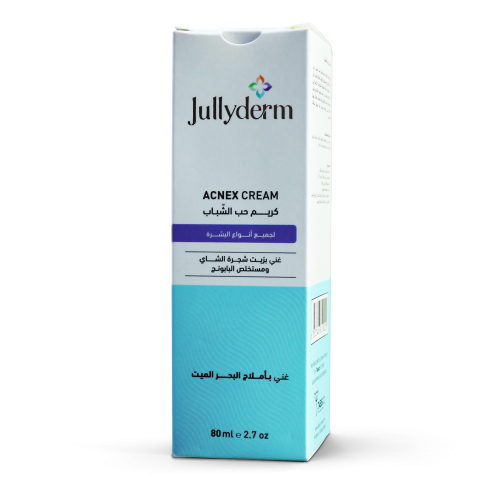 جوليديرم كريم حب الشباب لجميع أنواع البشرة غني بزيا شجرة الشاي _ 80 مل   Jullyderm
