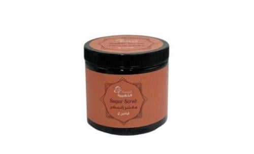 مقشر السكر وفيتامين C أشراقة طبيعية ونعومة حريرية  _ اللمسة الذهبية _ 500 مل