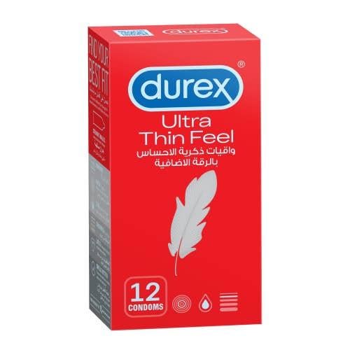 ديوركس عازل طبي رقيق سينسي فيت  _ 12 قطعة. Durex