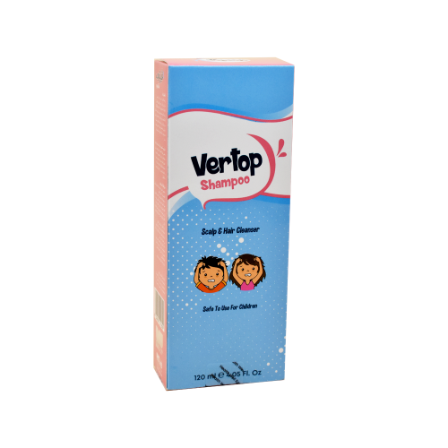 فيرتوب شامبو للاطفال للتخلص من حشرات الراس _ 120 مل    vertop