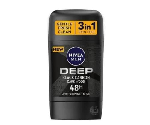 مزيل عرق ستيك ديب بالفحم الأسود من نيفيا  _ 50مل.  Nivea