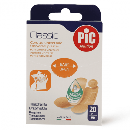 بيك كلاسيك لصقة طبية حجم متنوع _ 20 قطعة    Skip to the beginning of the images gallery Pic Classic Plaster-Assorted - 20 Pcs