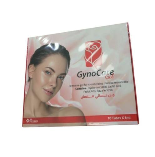 جل جينوكير مهبلي منعش لتلطيف الأغشية المخاطية والرطوبة  _ 5 مل × 10 أنابيب    GynoCare Gel