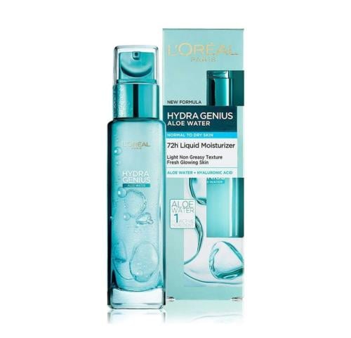 لوريال باريس هايدرا جينيوس جل لترطيب البشرة العادية للجافة 70 مل. Loreal paris