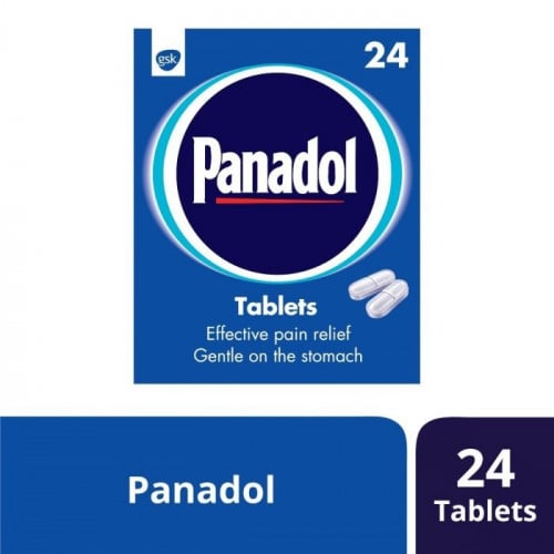 بنادول 500 مجم أقراص الباراسيتامول مسكنة للألم - 24 قرص panadol