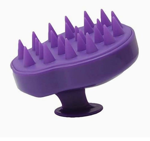 جهاز تدليك فروة الرأس من السيليكون ( لون غير محدد )
