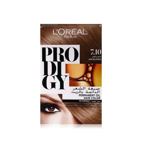 لوريال باريس برودجي صبغة شعر اشقر رمادي 7.10.    Loreal paris