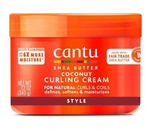 كانتو، زبدة الشيا، كريم تجعيد الشعر، يرطب ويقوي الشعر الكيرلي - 340 جم / Cantu