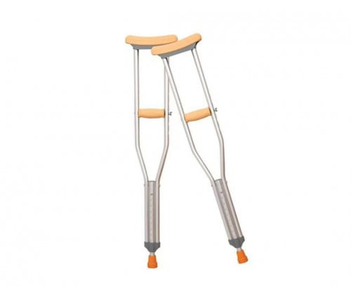 عكاز عصا الومنيوم تحت الابط _ قطعتين