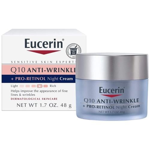 يوسرين كريم ليلي مضاد للتجاعيد 48 جم Eucerin