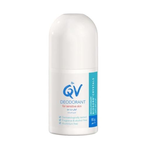 كيوفي، مزيل عرق، للبشرة الحساسة، خالي من العطور - 80 جم.  QV