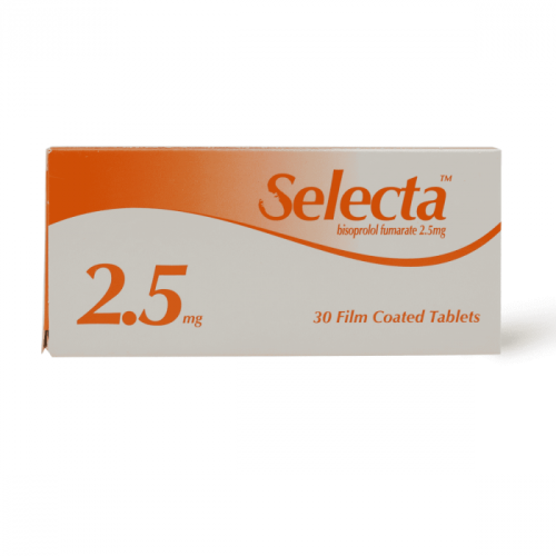 سيليكتا 2.5 ملجم اقراص مغلفة _ 30 قرص  Selecta 2.5 Mg