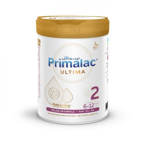 بريمالاك، حليب أطفال، رقم 2، بتركيبة لتطور النمو من عمر 6-12 شهر - 400 جرام   primalac