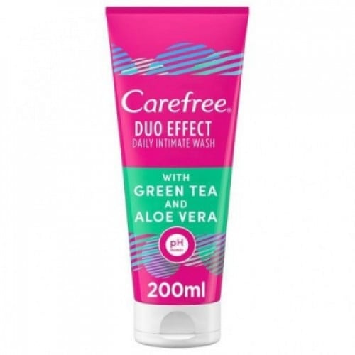 كيرفري - غسول يومي للمناطق الحساسه بالشاي الاخضر والصبار   _ 200مل Carefree