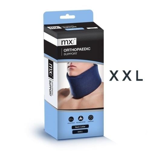 مشد داعم للرقبة مقاس  XXL كبير جدا جدا لون كحلى orthopaedic support soft collar navy size xx-large