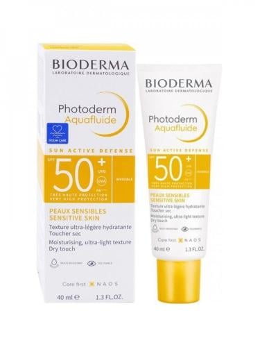 واقي شمس شفاف فوتوديرم اكوافلويد بعامل حماية 50+ من بيوديرما_  40 مل.  Bioderma