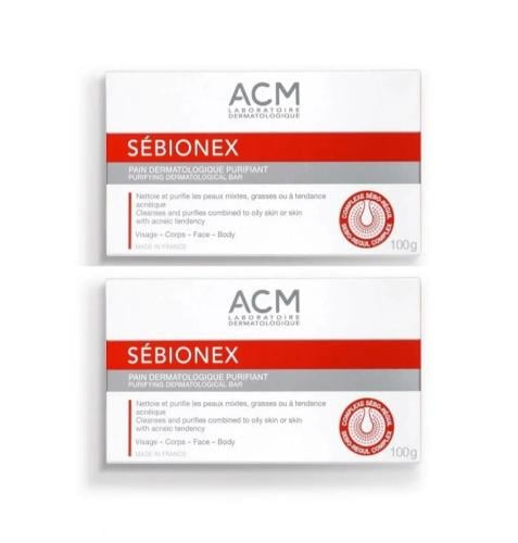 سيبيونيكس صابون منقي لطيف للبشرة الدهنية 100 جم عرض خاص حبتين  / ACM