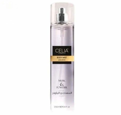 معطر للجسم بالمسك والبودرة من سيليا - 250 مل.   Celia